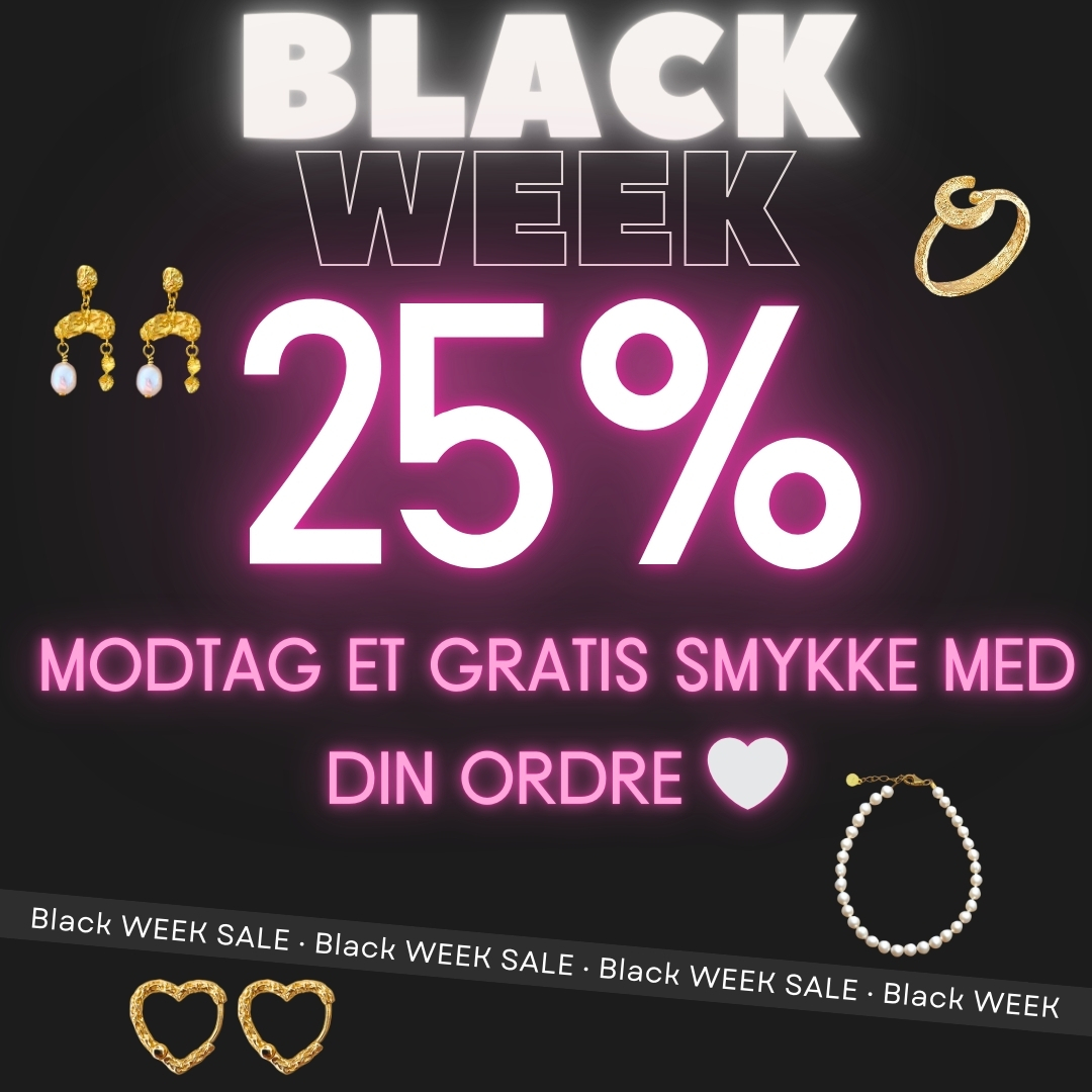 Rabatkode: BLACKWEEK25