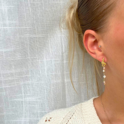 Alia reringe - Guldbelagt