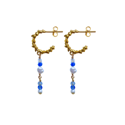 Blue dream - Guldbelagt