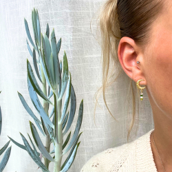 Green Moon - Guldbelagt