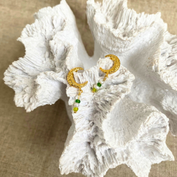 Green Moon - Guldbelagt