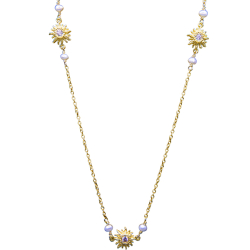 Halina halskde - Guldbelagt