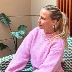 Isabella halskde - Guldbelagt