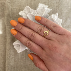 Mnering - Guldbelagt