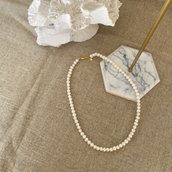 Perlekde - Guldbelagt