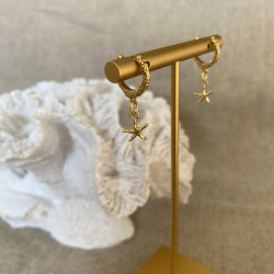 Sstjerne reringe - Guldbelagt