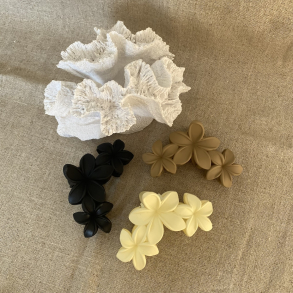 Sorte, brune og lyse blomstersp�nde