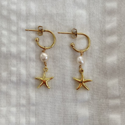 Amilia reringe - Guldbelagt