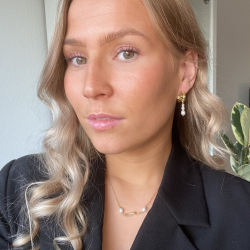 Ofelia reringe - Guldbelagt