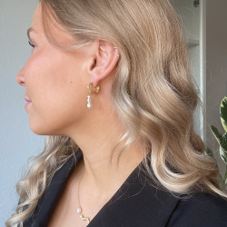 Ofelia reringe - Guldbelagt