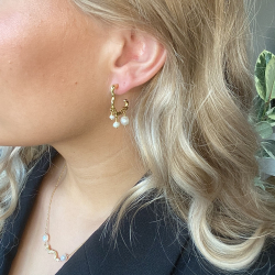 Alison reringe - Guldbelagt