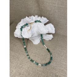 Mynte halskden - Guldbelagt