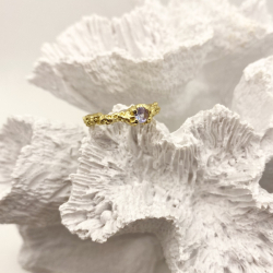 Hannah ringen - Guldbelagt