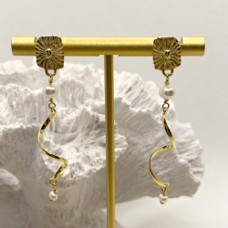 Merle reringe - Guldbelagt