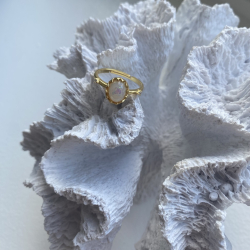 Sitara ring - Guldbelagt