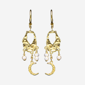 Leonora �reringe - Guldbelagt