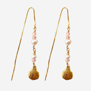 Shell �rek�de - Guldbelagt