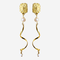 Merle reringe - Guldbelagt