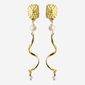 Merle reringe - Guldbelagt