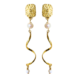 Merle reringe - Guldbelagt