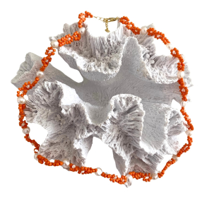 Orange blomsterk�de