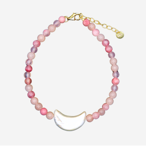 Pink moon - Guldbelagt