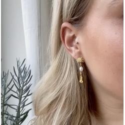 Sunna reringe - Guldbelagt