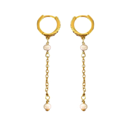 Zirkonia reringe - Guldbelagt